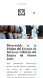 Mobile Screenshot of cnpnl.org.mx