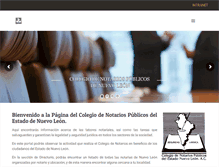 Tablet Screenshot of cnpnl.org.mx